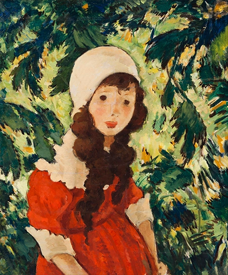 fata-padurarului-nicolae-tonitza